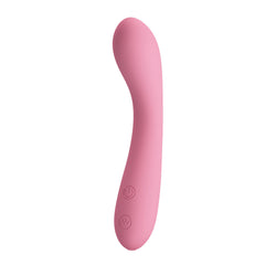 Party Up JOHN Flexible Vibe 16 cm USB Rechargeable Vibrator - PINK