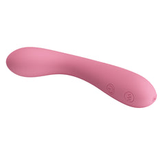 Party Up JOHN Flexible Vibe 16 cm USB Rechargeable Vibrator - PINK