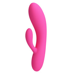 Party Up CLARE Flexible 16.9 cm USB Rechargeable Rabbit Vibrator