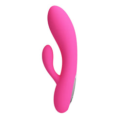 Party Up CLARE Flexible 16.9 cm USB Rechargeable Rabbit Vibrator
