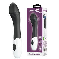 Party Up BILL Classic 19 cm Vibrator - Black