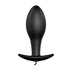 Party Up JASON Vibrating Anal Plug - 8.5 cm Vibrating Butt Plug with Remote