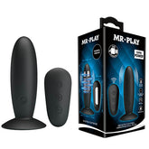 MR PLAY Remote Control Vibrating Anal Plug - USB Rechargeable Vibrating Butt Plug with Wireless Remote