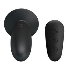 MR PLAY Remote Control Vibrating Anal Plug - USB Rechargeable Vibrating Butt Plug with Wireless Remote