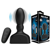 MR PLAY Inflatable Anal Plug - USB Rechargeable Inflatable Anal Plug with Wireless Remote