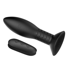 MR PLAY Rotation Beads Anal Plug - USB Rechargeable Beaded Butt Plug with Wireless Remote