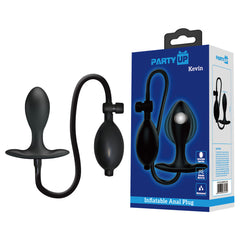 Party Up KEVIN Inflatable Butt Plug - 9.1 cm Inflatable Butt Plug