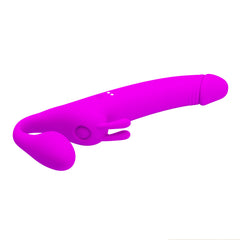 Party Up OLIVER Strapless Strap-On - 28.3 cm USB Rechargeable Strapless Strap-On