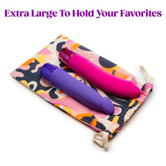 The Collection Embrace Sex Toy Storage Bag - Colour Burst