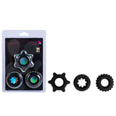 Maia MANZO Silicone Cock Rings - Set of 3