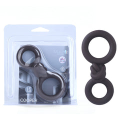 Maia COOPER - Chocolate - Chocolate Brown Cock & Balls Rings