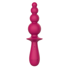Party Up EVA JANE 17.1 cm USB Beaded Vibrator - Pink