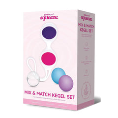Bodywand Squeeze Mix & Match Kegel Set - Weighted Kegel Balls Set