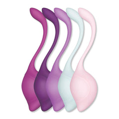 Bodywand Squeeze 5 pc Teardrop Weighted Kegel Set