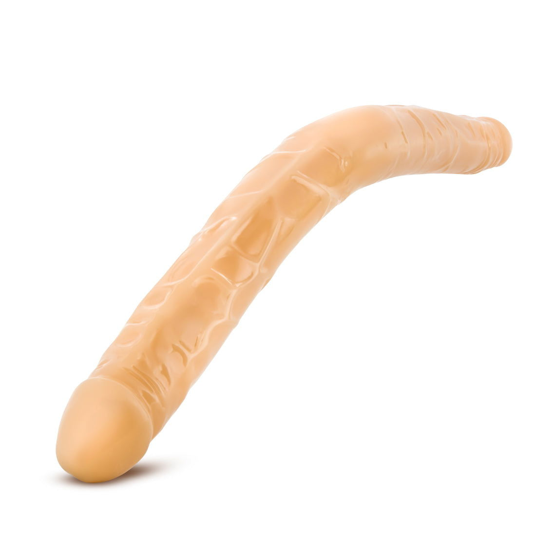 B Yours Double Dildo Beige 16in - Shhh...