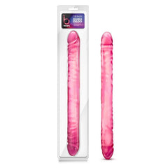 B Yours Double Dildo Pink 18in - Shhh...