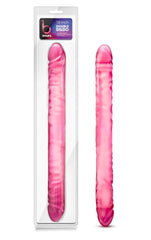 B Yours Double Dildo Pink 18in - Shhh...