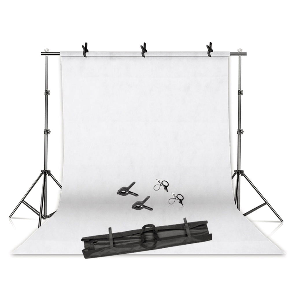 Backdrop Set for erotic photography with White background - Shhh...