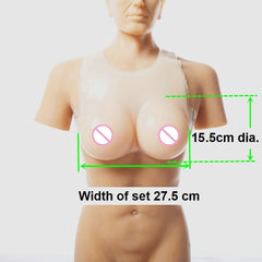 Bib style breast vest cup size E - Shhh...