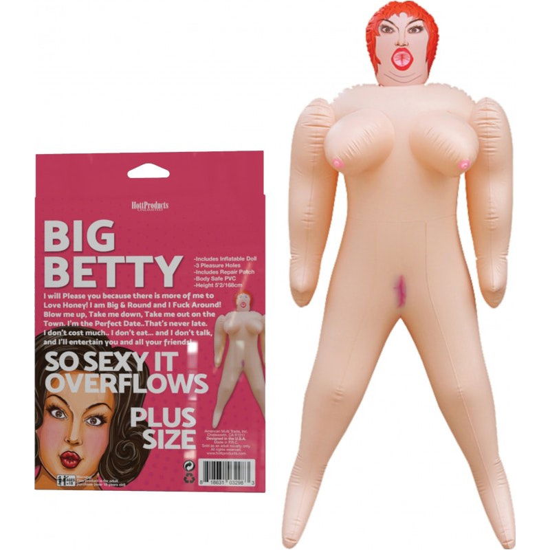 Big Betty Inflatable Doll - Shhh...