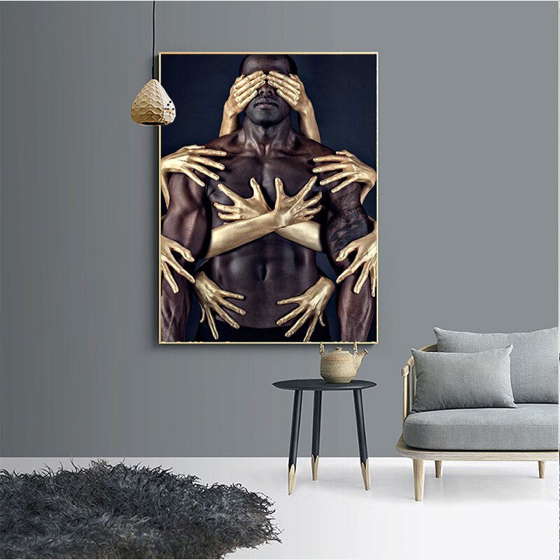 Black Gold. Studio photographiy printed on canvas - Shhh...
