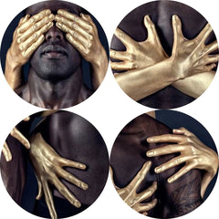 Black Gold. Studio photographiy printed on canvas - Shhh...