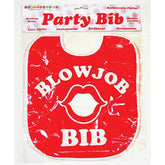 Blow Job Bib - Novelty Item - Shhh...