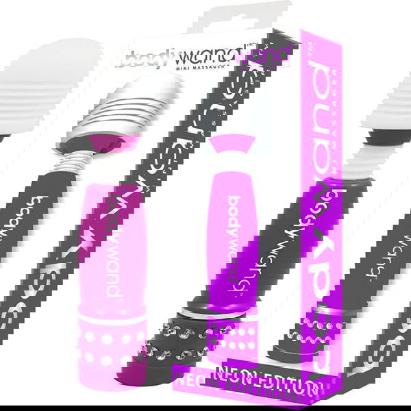 Bodywand Mini Massager Neon Edition - Purple - Shhh...