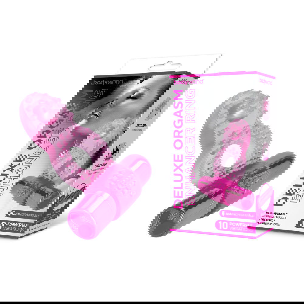 Bodywand Rechargeable Deluxe Orgasm Enhancer Ring - Shhh...