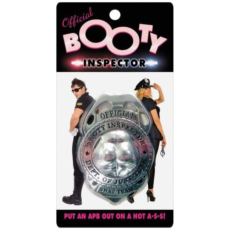 Booty Inspector Badge - Shhh...
