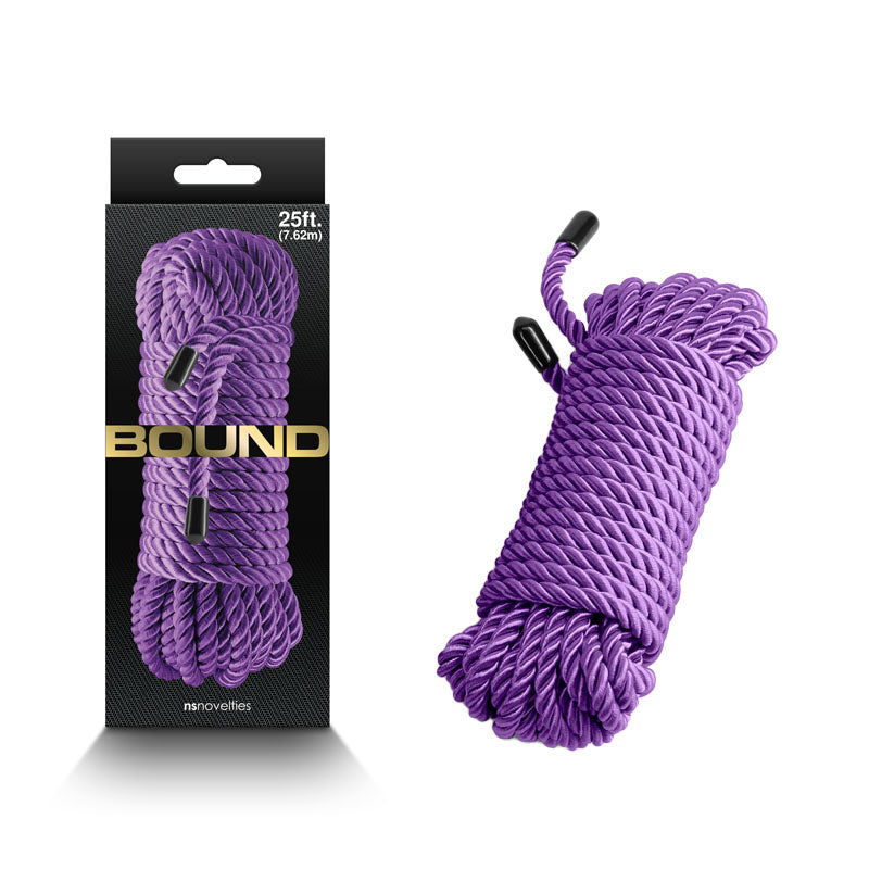 Bound Bondage Rope - 7.6m Purple - Shhh...