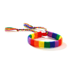 Bracelets LGBT Pride Unisex braided rainbow bracelet - 11 variants - Shhh...