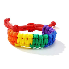 Bracelets LGBT Pride Unisex braided rainbow bracelet - 11 variants - Shhh...
