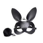 Bunny Tails - Anal Plug and Mask Set - Shhh...