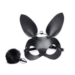 Bunny Tails - Anal Plug and Mask Set - Shhh...