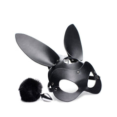 Bunny Tails - Anal Plug and Mask Set - Shhh...