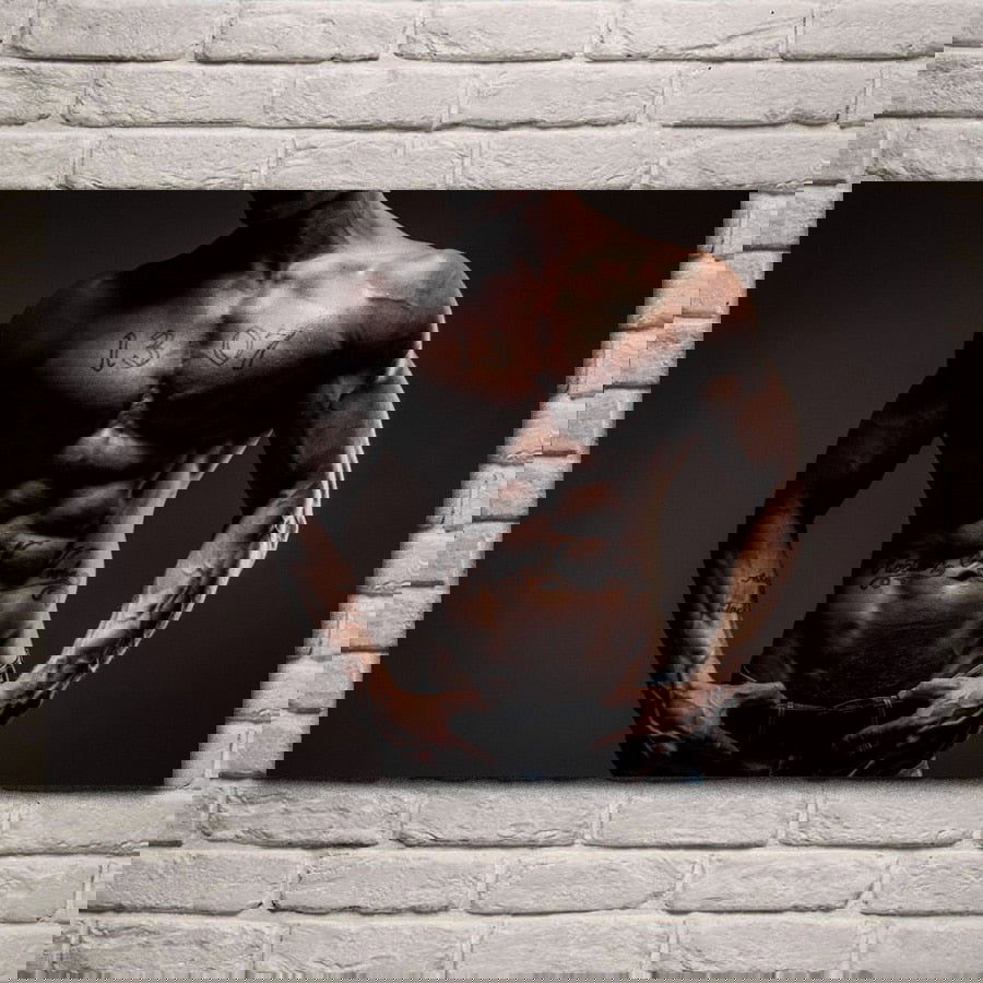 Butch. Studio photography on canvas. - Shhh...