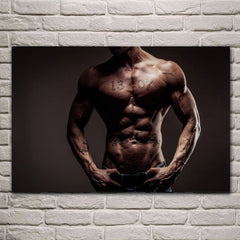 Butch. Studio photography on canvas. - Shhh...