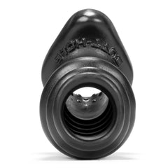 Butthole-2 Hollow Plug Medium Black - Shhh...
