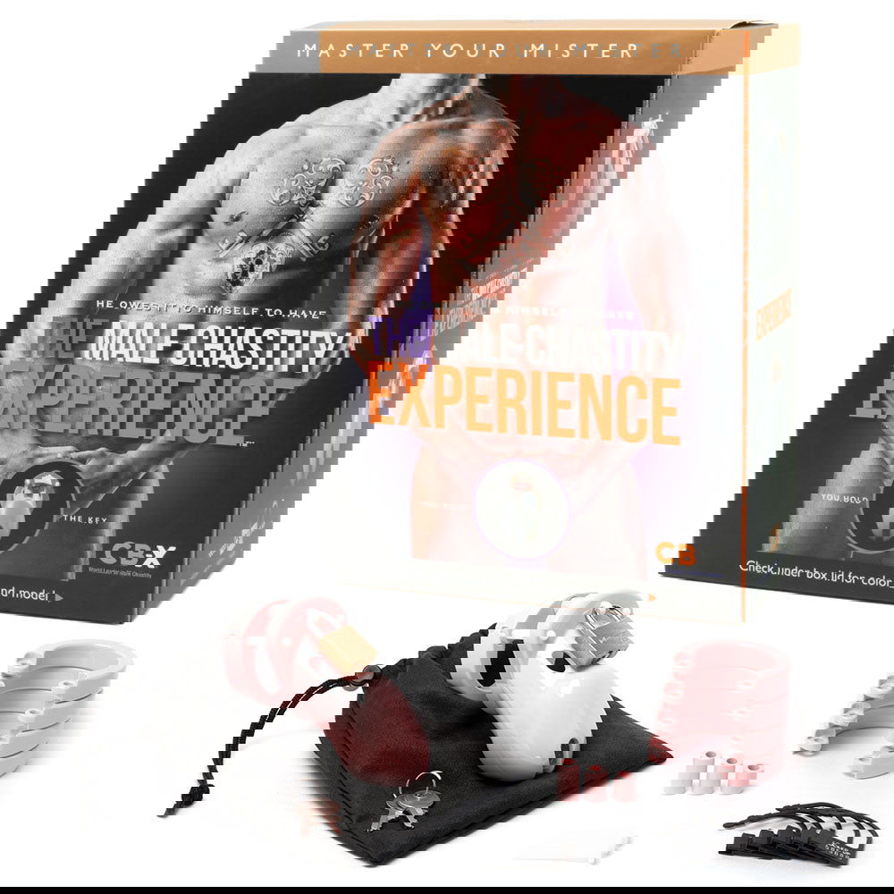 CB-3000 Chastity Cock Cage Kit - Pink - Shhh...