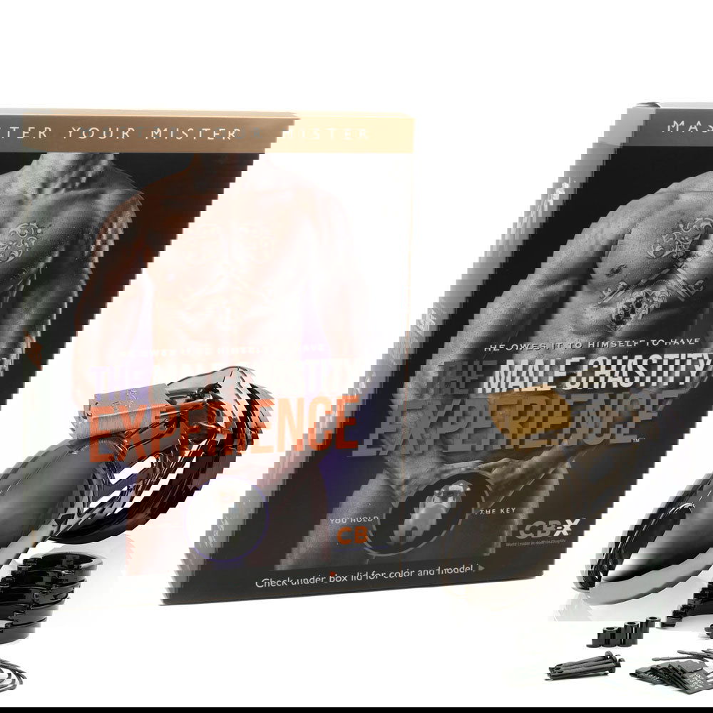 CB-6000S Chastity Cock Cage Kit - Chrome - Shhh...