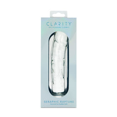 Clarity - Seraphic Rapture - Clear 17.8 cm Glass Dildo