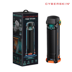 CyberSkin The Titan - USB Rechargeable Thrusting & Vibrating Auto Masturbator with Heater