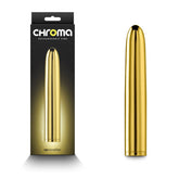 Chroma 17 cm USB Rechargeable Smooth Basic Vibrator - Gold - Shhh...