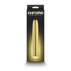 Chroma 17 cm USB Rechargeable Smooth Basic Vibrator - Gold - Shhh...