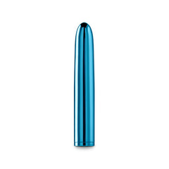 Chroma 17 cm USB Rechargeable Smooth Basic Vibrator - Metallic Teal - Shhh...
