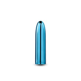 Chroma Petite 8.7 cm USB Rechargeable Bullet Vibrator - BLUE - Shhh...