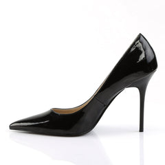 Classique 20 Pump with 4 inch heel - Black Patent - Shhh...