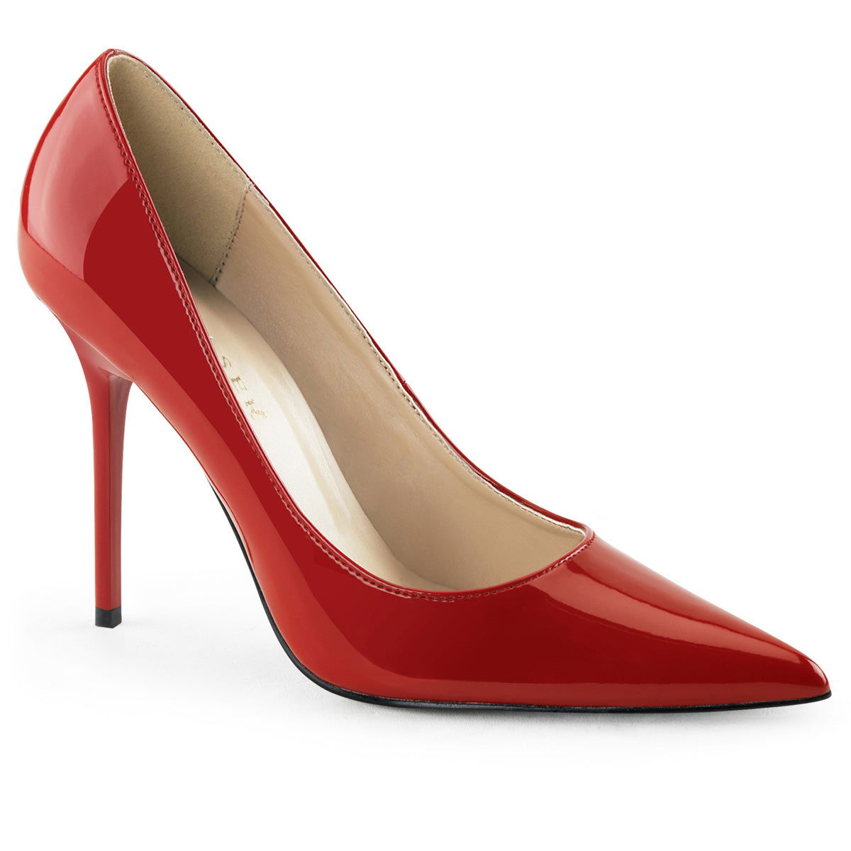 Classique 20 Pump with 4 inch heel - Red Patent - Shhh...
