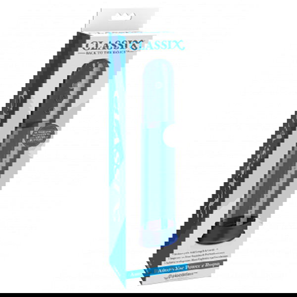Classix Auto-Vac Power Pump - Blue - Shhh...